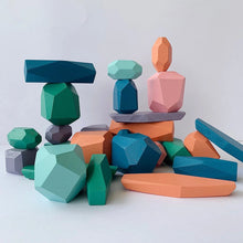 Load image into Gallery viewer, Open Ended Stack It Up Balancing Stones- 28 Piece
