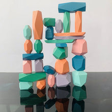 Load image into Gallery viewer, Open Ended Stack It Up Balancing Stones- 28 Piece
