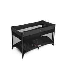 Load image into Gallery viewer, Black Joie  Allura 120 Travel Cot
