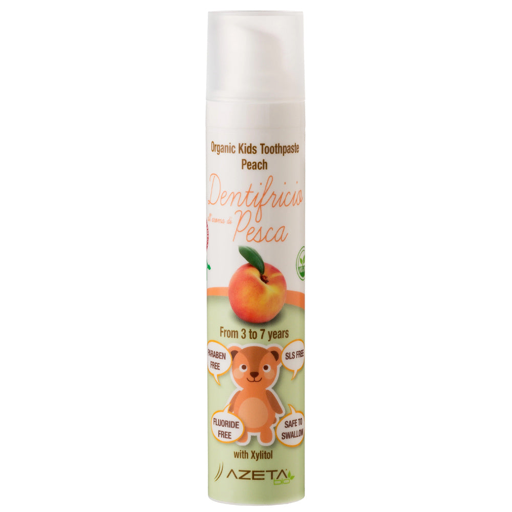 Organic Baby Toothpaste Peach Flavor - 50ml