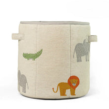Load image into Gallery viewer, Wild Safari Cotton Knitted Large Kids Baskets
