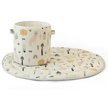 Load image into Gallery viewer, Woodland Cotton Knitted Large Kids Baskets

