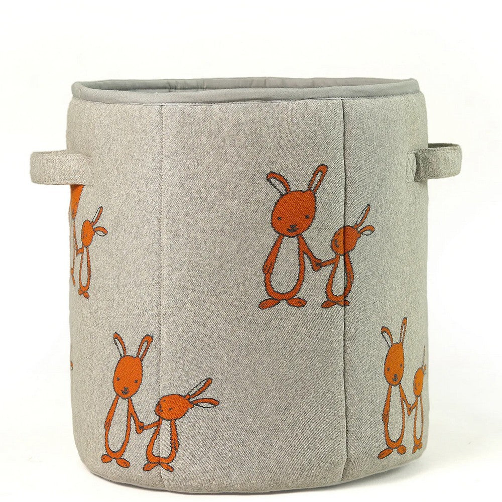 Bunny Cotton Knitted Large Kids Baskets