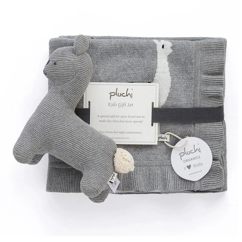 Sweet Lama Gift Bundle - Set Of 2 - Blanket & Soft Toy