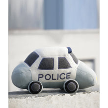 Load image into Gallery viewer, Police Car 100% Cotton Knitted Stuffed Soft Toy
