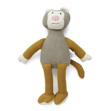 Load image into Gallery viewer, Monkey 100% Cotton Knitted Stuffed Soft Toy
