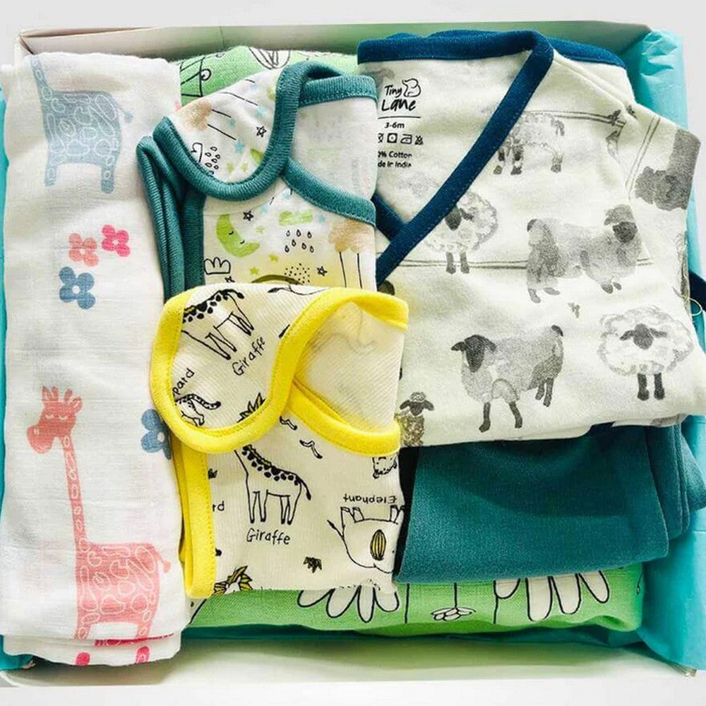 All in One Newborn Baby Gift Set- Pack Of 13
