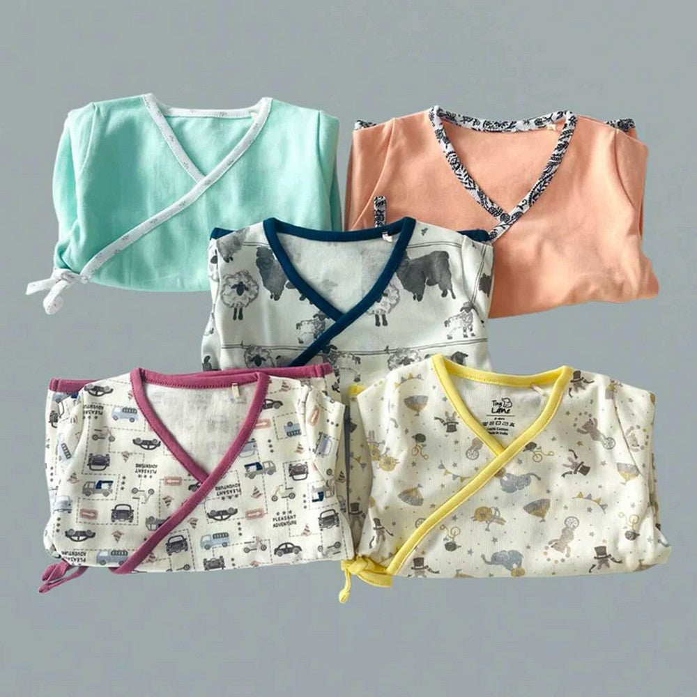 Cotton Super Soft Full Sleeves Jabla- Pack Of 5