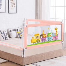 Load image into Gallery viewer, Pink Bed Rail For Baby Easy Install, Anti-Fall Safeguard For Toddler Safety
