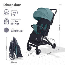 Load image into Gallery viewer, Pocket Air Lite Stroller With One Hand Fold
