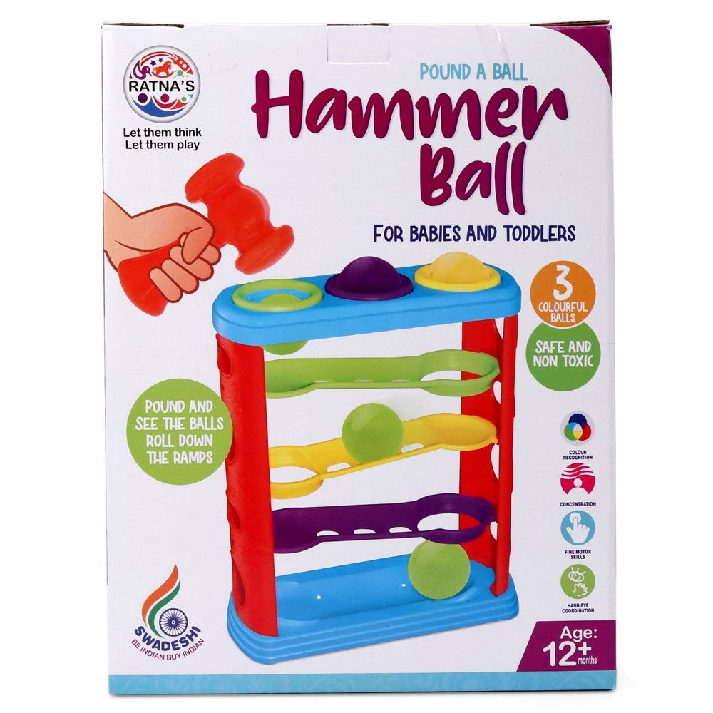 Tower Hammer Ball Knock For Babies & Toddlers