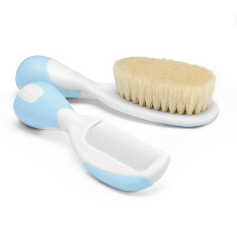 Blue Brush & Comb Set