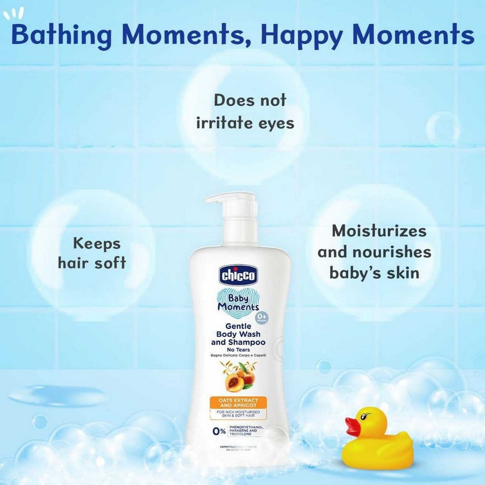 Gentle Body Wash And Shampoo (200ml)