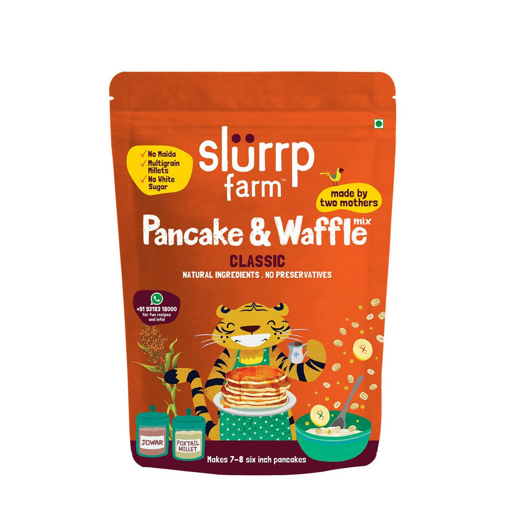 Slurrp Farm Vanilla Millet Classic Pancake - 150gm