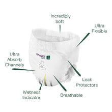 Load image into Gallery viewer, Size 5 Bambo Nature Pant Style Diapers - 19 Pants(11-17 kg)
