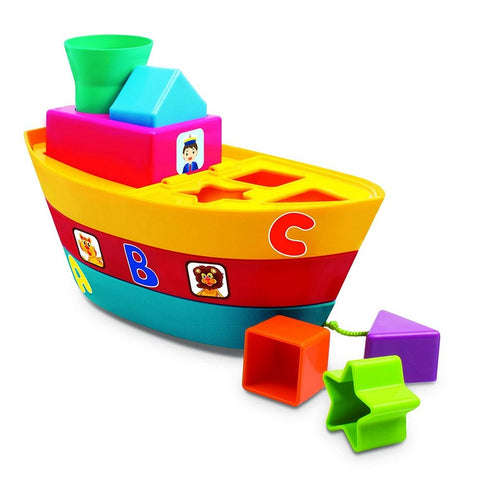 Multi-Color Stack A Boat