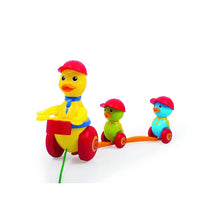 Load image into Gallery viewer, Yellow Duck Parade Pull Along Toy
