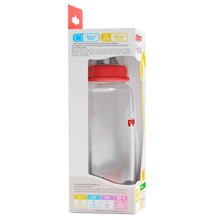 Load image into Gallery viewer, Red Peristaltic Nursing Bottle - 240ml
