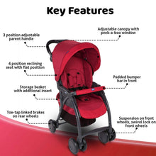 Load image into Gallery viewer, Simplicity Plus Stroller - Red
