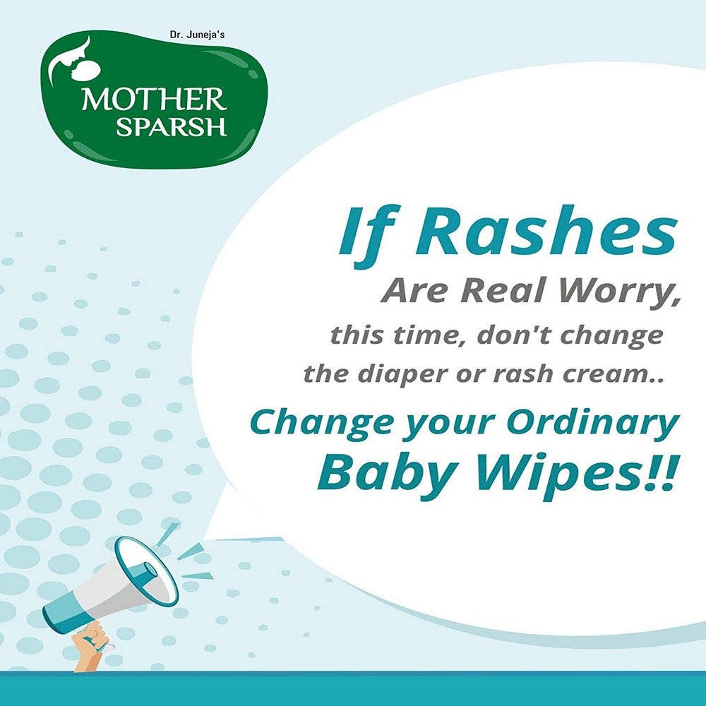 Mother Sparsh 99% Water Wipes - 72pcs