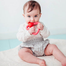 Load image into Gallery viewer, Heart Natural Rubber Teether
