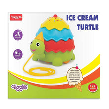 Load image into Gallery viewer, Ice-Cream Turtle Pull Along Toy
