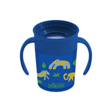 Load image into Gallery viewer, Blue Animals Cheers 360 Cups With Handles - 200ml
