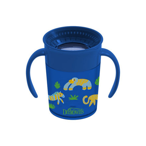 Blue Animals Cheers 360 Cups With Handles - 200ml