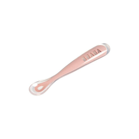 Pink 1st Stage Silicone Spoon