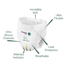 Load image into Gallery viewer, Size 6 Bambo Nature Pant Style Diapers - 18 Pants(15+kg)

