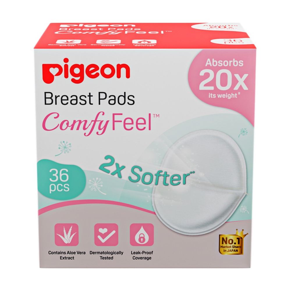 Comfy Feel Breast Pads - 36 Pieces