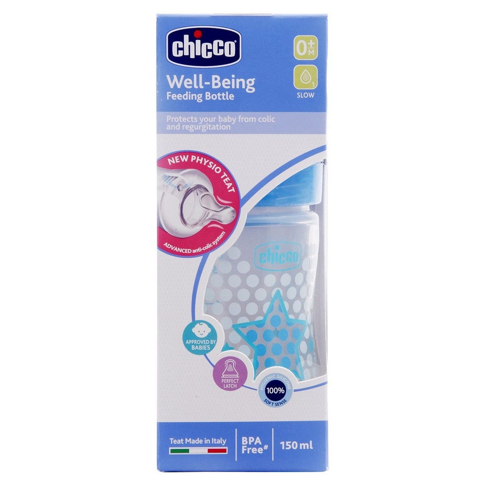 Well Being Feeding Bottle Blue - 150 ml