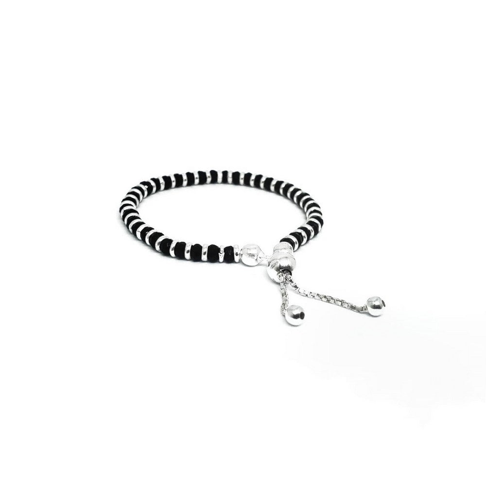 Baby Silver Nazariya Adjustable Bracelet