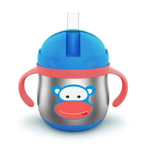 Red Cheek Monkey Gravity Sipper - 390 ml