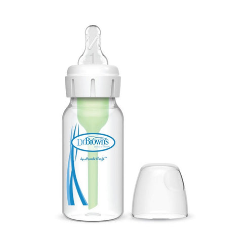 Green Anti Colic Natural Flow Feeding Bottle - 120ml