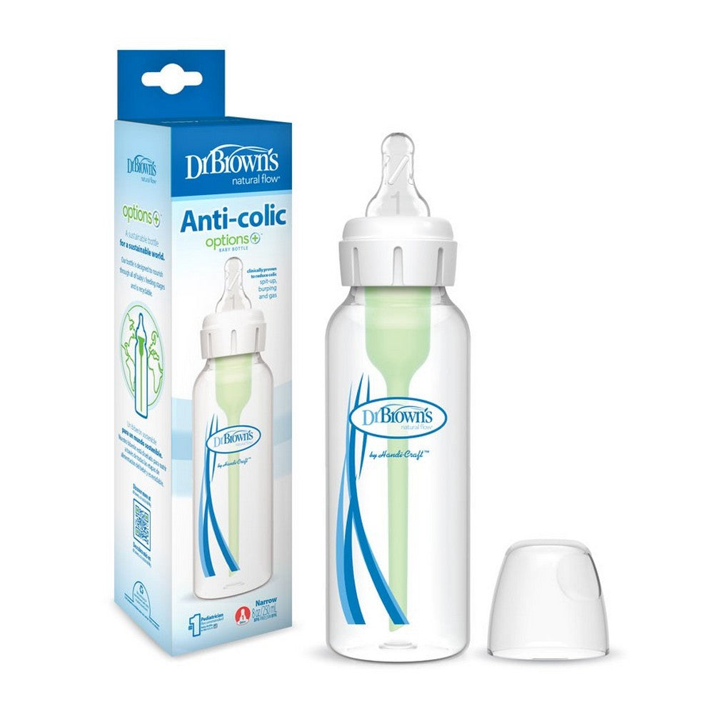 Green Anti Colic Natural Flow Feeding Bottle - 120ml