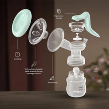 Load image into Gallery viewer, Manual Breast Pump With Silicone Massage Cushion &amp; Ergonomic Handle
