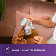 Load image into Gallery viewer, Manual Breast Pump With Silicone Massage Cushion &amp; Ergonomic Handle
