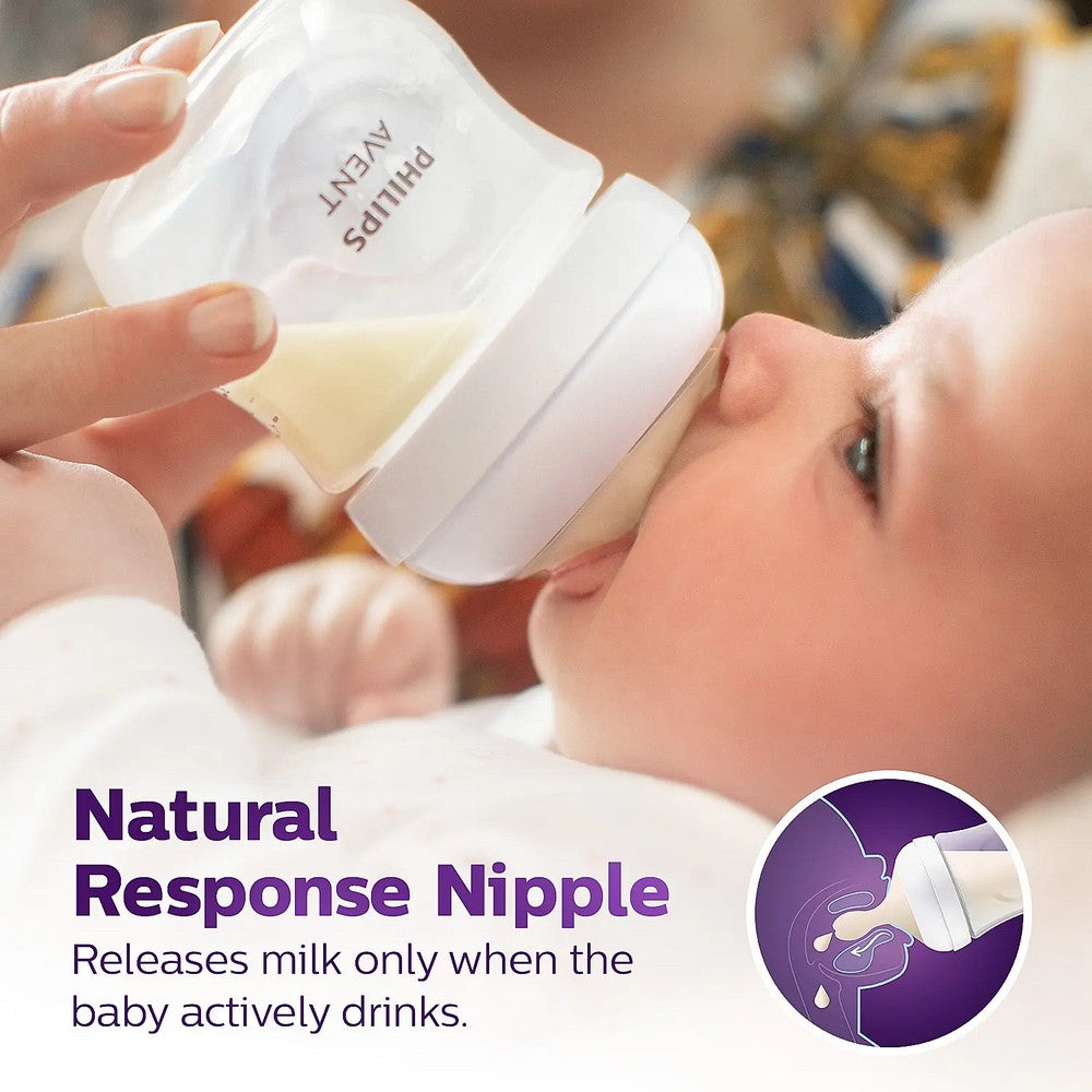 Avent Flow 3 Natural Response Teat-Pack Of 2 (1month+)