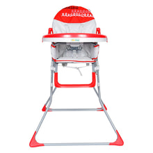 Load image into Gallery viewer, Red High Chair With 5 Point Safety Harness
