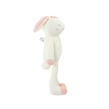 Load image into Gallery viewer, Ivory Berry Bunny Cotton Knitted Stuffed Soft Toy
