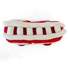 Load image into Gallery viewer, Fire Bus Cotton Knitted Stuffed Soft Toy
