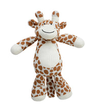 Load image into Gallery viewer, Ivory Tall Giraffe Cotton Knitted Stuffed Soft Toy
