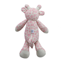 Load image into Gallery viewer, Pink Tall Giraffe Cotton Knitted Stuffed Soft Toy
