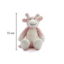 Load image into Gallery viewer, Pink Tall Giraffe Cotton Knitted Stuffed Soft Toy
