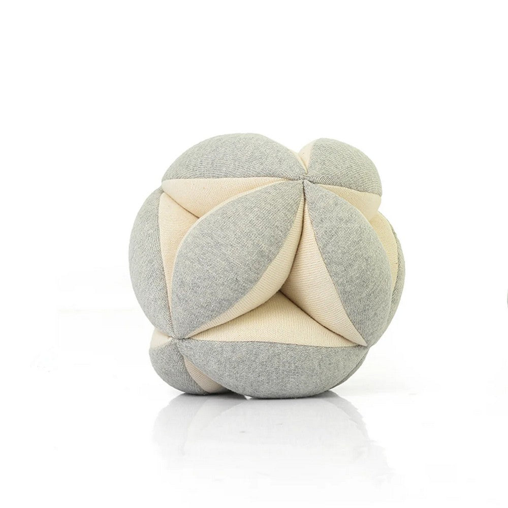 Flower Rattle Ball Cotton Knitted Stuffed Soft Toy