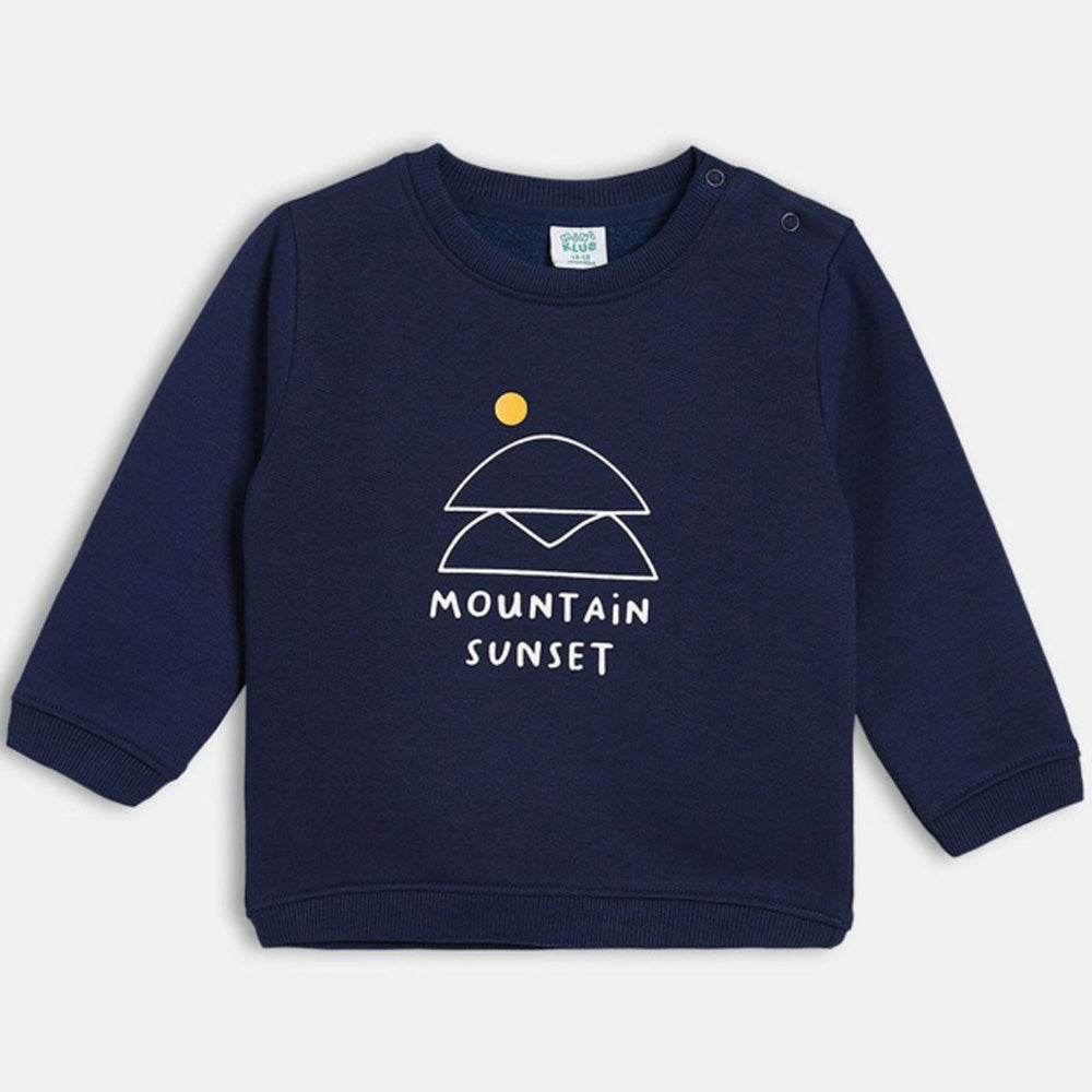 Navy Full Sleeves T-Shirt