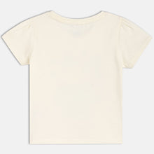 Load image into Gallery viewer, Cream  Animal Printed Cotton Top
