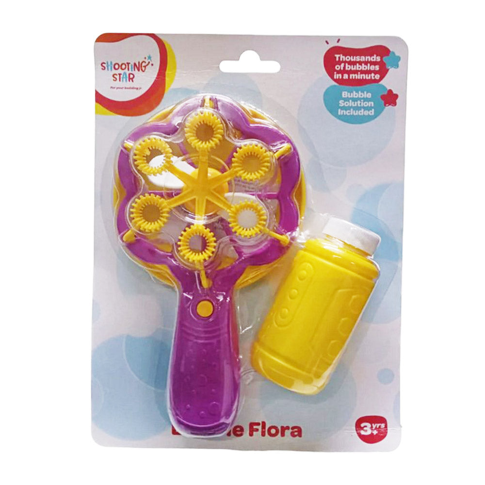 Purple Fun Bubble Flora Play Toy