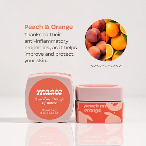 Peach Me Orange Lip Butter 100% Natural